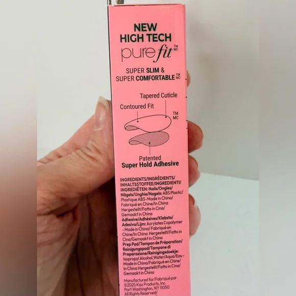 Wicked x imPRESS Press-On Nails | Floral Accent | Medium - Picture 4 of 5